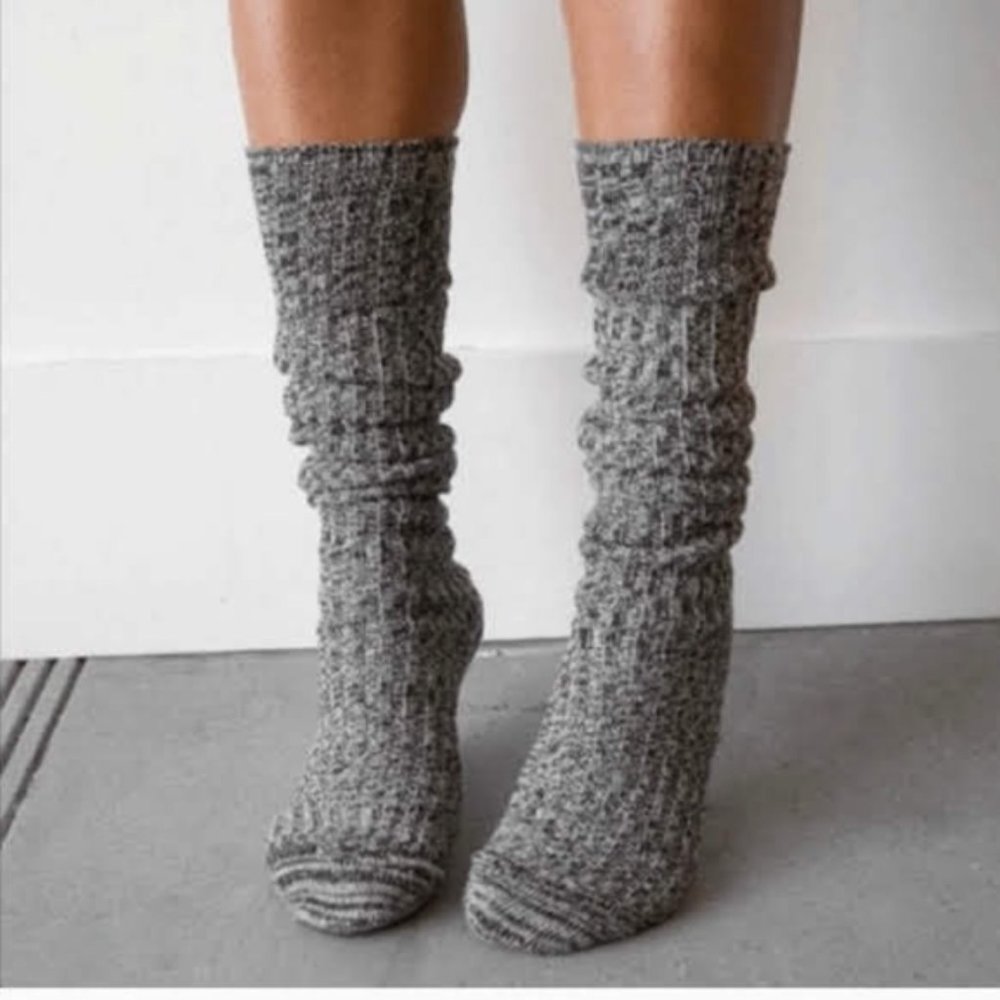NWT Richer Poorer Over the Knee Textured Socks